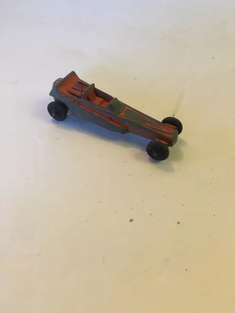 Vintage Tootsie Toy Wedge Dragster Red  1950s