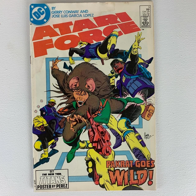 DC Comics Atari Force #3 March 1984 by Gerry Conway & Jose Luis Garcia Lopez