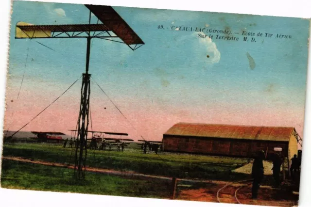 CPA CAZEAUX-LAC-School of Terrestrial Air Shooting (176800)