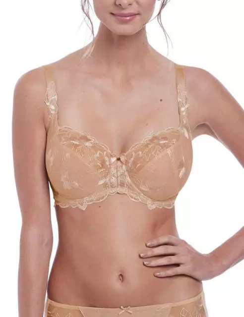 WOMEN'S UNDERWIRED NON Padding Floral Lace Breathable Balconette