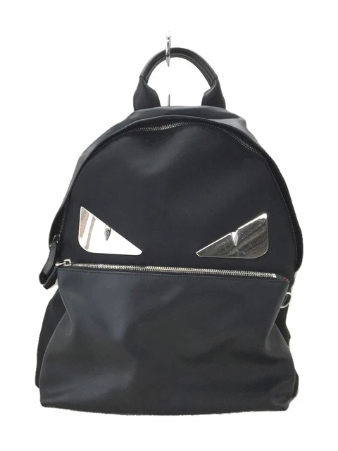 Fendi Backpack/Leather/Black/7Vz012 Bag
