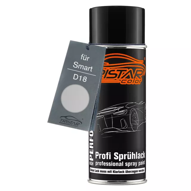 Autolack Spraydose für Smart D18 Zhu Guang Yin Metallic Basislack Sprühdose