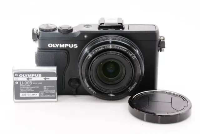 [Near Mint]  OLYMPUS STYLUS XZ-2 12.0MP Black digital camera From Japan