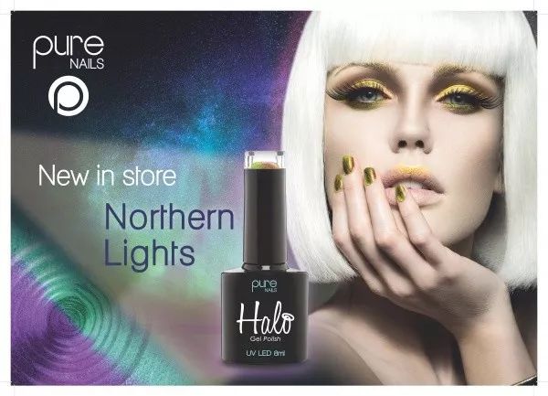 Halo UV LED Gel Polish Northern Lights Collection 8ml