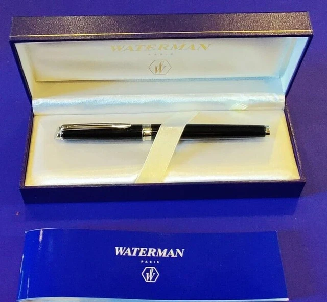 Watermans Skywriter Marble Celluloid Gold Plated Details | El Coleccionista Ecléctico