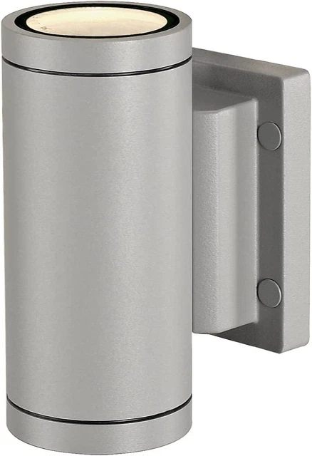 SLV 233114 Nuevo Myra Arriba/Abajo Luz de Pared, Gris Plateado