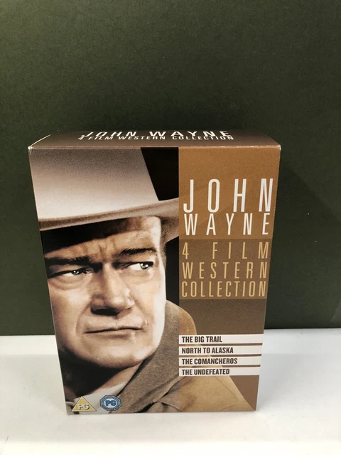 JOHN WAYNE 4 Film Western Collection DVD Boxset £12.00 - PicClick UK