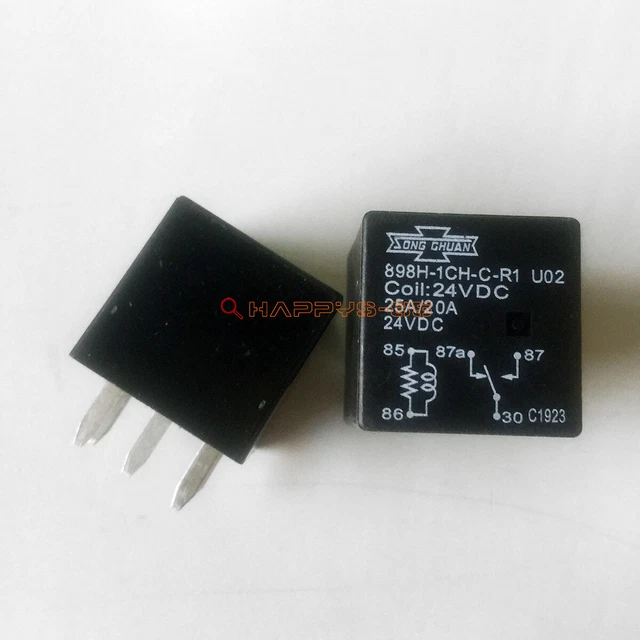 thumbnail image 2 of 301 1C C R1 U02 24VDC Mini ISO Automotive Relay By YBADDVANCE 2 of 12
