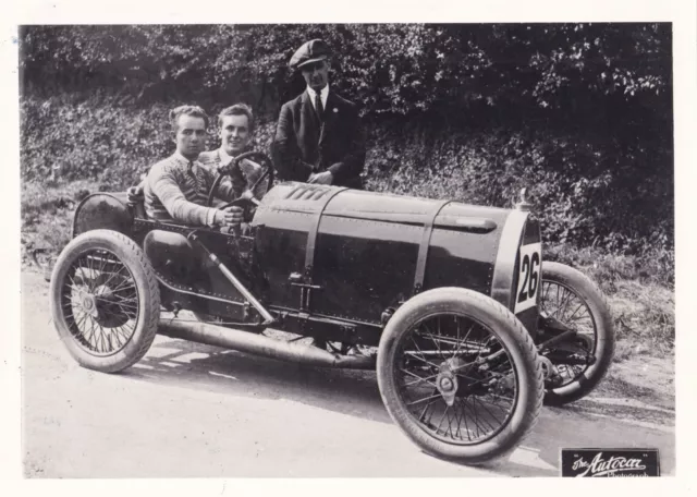 Raymond Mays At Wheel Of Brascia Bugatti 1924 Cordon Bleu Later Photograph.