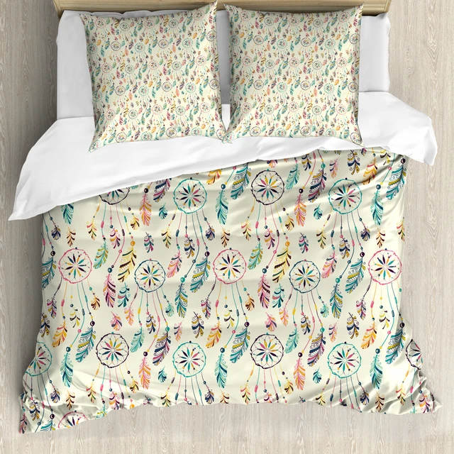PLUME HOUSSE DE Couette Inspiration tribale d'art EUR 63,99 - PicClick FR