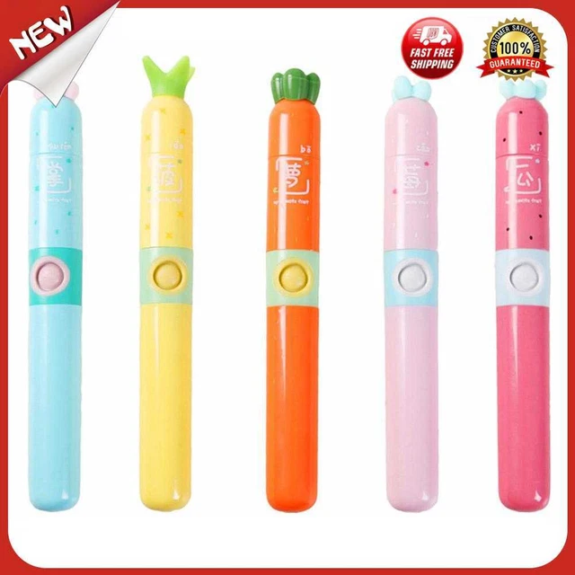 es Children Waterproof IPX7 Acoustic Wave Soft Hair Cartoon Electric Toothbrush