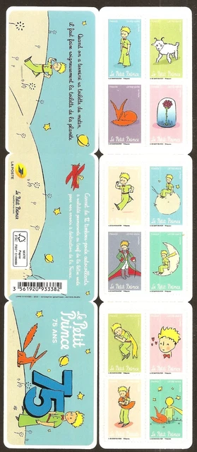 FRANCE 2021 Carnet Adhésif BC 2001 LE PETIT PRINCE NEUF**NON plié LUXE
