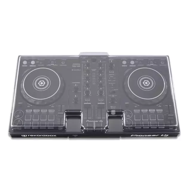 Decksaver Pioneer DDJ-400 Light Edition Dust Cover Smoked Clear