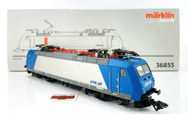 Jm53 - Marklin H0 36853 - Locomotora Eléctrica Cfl Serie 185 523-8 Digital