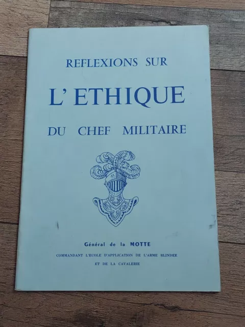 Une Revue Document Militaire " Réflexions sur l'Ethique du Chef Militaire ".