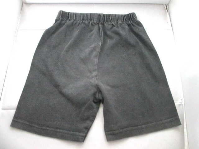 Pantaloncini vintage età 5-6 anni Andover Togs ragazze stile ciclo nero sbiaditi