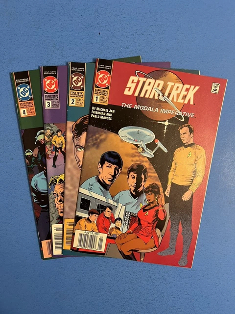Star Trek the Modala Imperative #1-4 Complete Mini Series NM