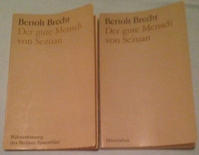 Der Gute Mensch Von Sezuan Von Bertolt Brecht picclick.de