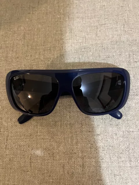 genuine rayban sunglasses blue frame