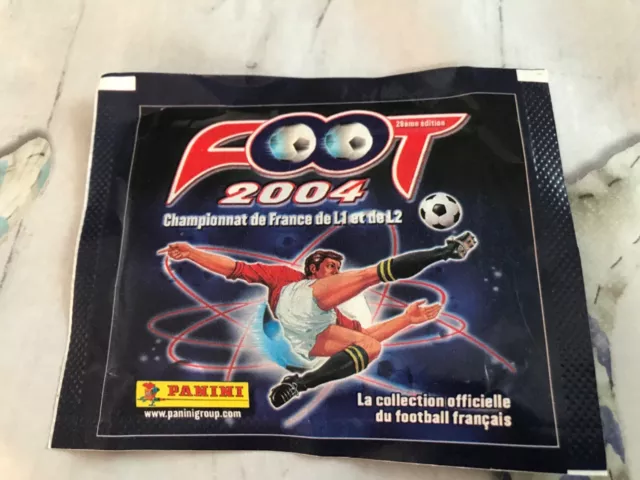 Pochette Foot 2004 Panini - Packet Tüte Bustina - Football France Ligue 1 Neuf 