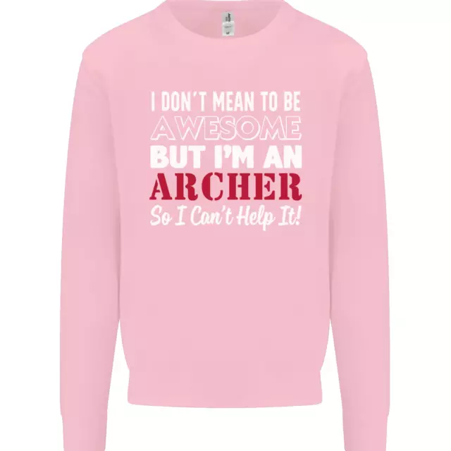 Felpa da uomo tiro con l'arco I Dont Mean to Be but Im an Archer 12