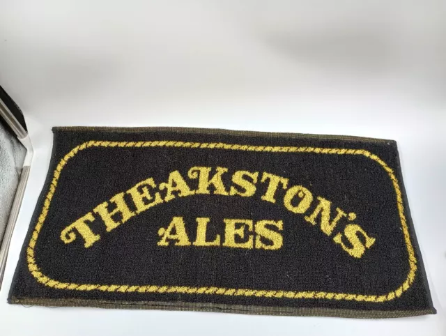 Vintage Theakston's Ale Pub Bar Beer Towel