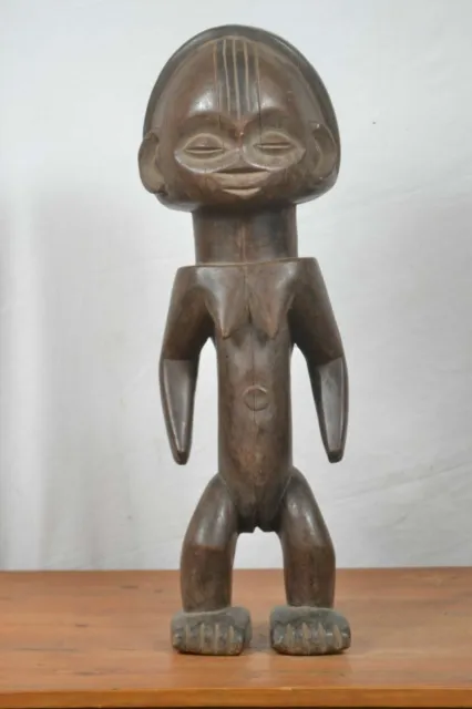 African art tribal, zande statue from bas uel  Democratic Republic of Congo