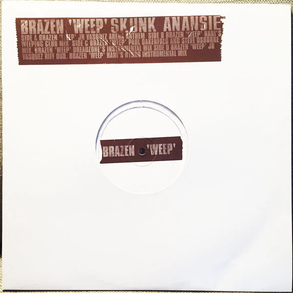 SKUNK ANANSIE - Brazen 'Weep' - Used Vinyl Record 12 - G6999z EUR 11,59
