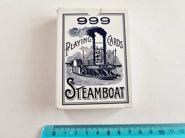 Original Vintage Playing Cards 999 Steamboat Poker Bridge Playing Cards New