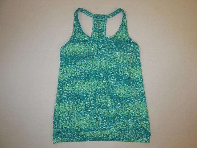 Athleta Women's X's and O's Tank * Catalina Green * Small * FREE SHIPPING!!