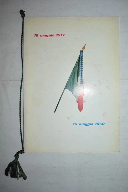 Militaria 4° REGGIMENTO ALPINI Calendario Storico Illustrazioni Medaglie 1960