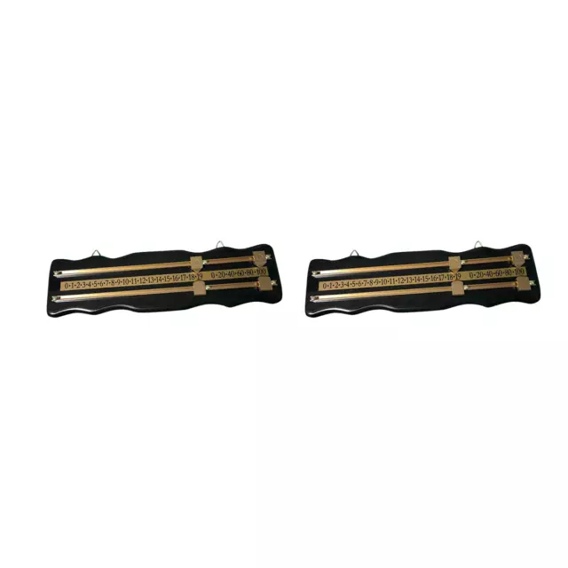 2X Marcador de Billar Marcador de Pared Marcador de Snooker Marcador de Mad7985