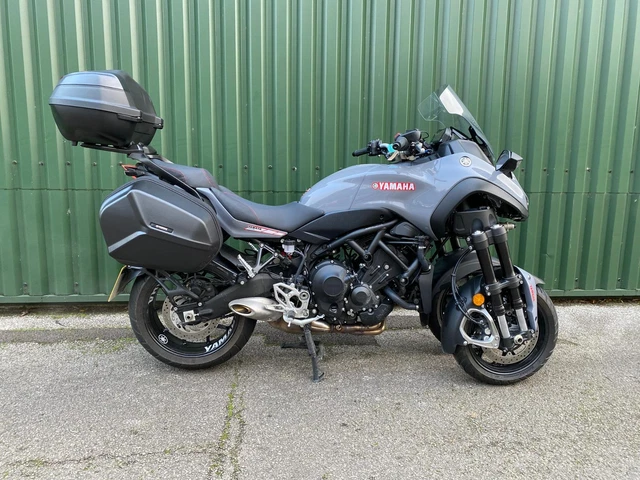 Yamaha Niken GT 2021 Grey Full Luggage only 720 miles Cruise Quickshift