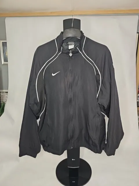 NIKE Full Zip Ultralight ZIPPED POCKET Football Jacket MEN'S Size M XL