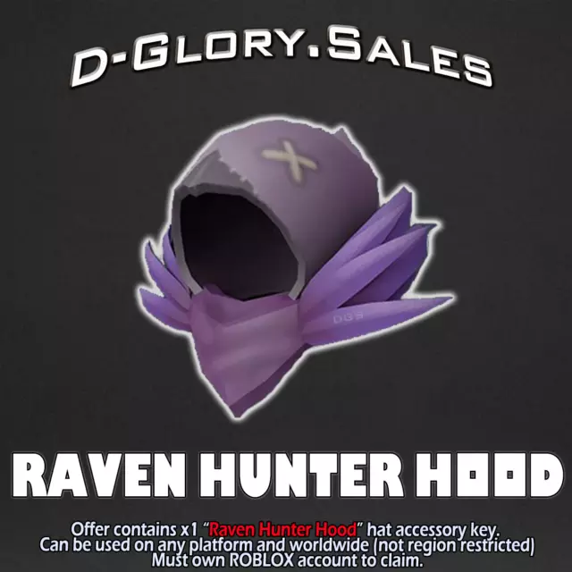 Buy Roblox - Raven Hunter Hood - Tower Defense Simulator (PC) - Roblox Key  - GLOBAL - Cheap - !