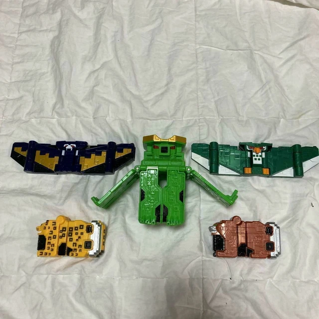 POWER RANGERS DOUBUTSU Sentai Zyuohger DX Zyuoh Cube 5p Set Megazord ...