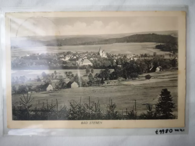 AK Steben, Hof, 1925 gelaufen