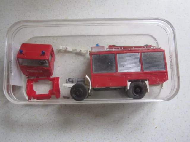 Faller Car System HO Gauge Fire engine. *SPARES or REPAIR*