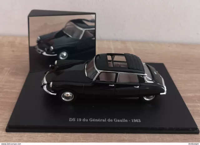 Citroen DS 19 du Général de Gaulle 1963 Coffret collector
