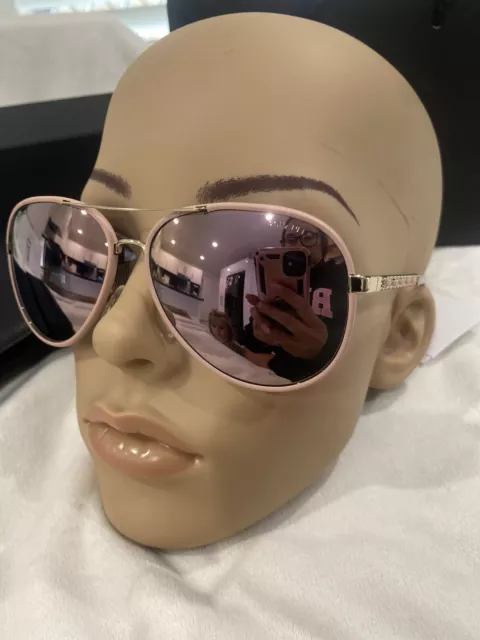 chanel aviator sunglasses pink