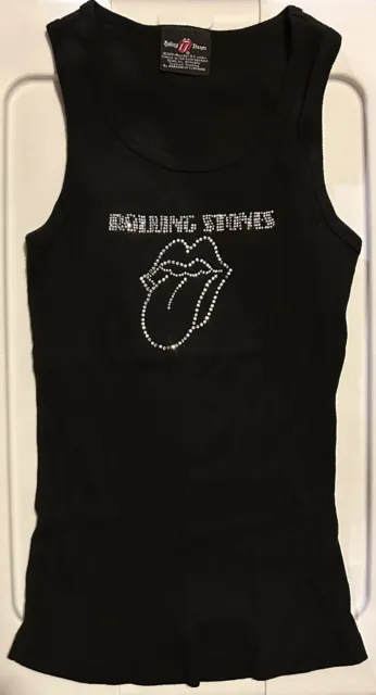 2005 *The Rolling Stones* Dragonfly Rhinestone Tank T-Shirt ~ Women’s Size M