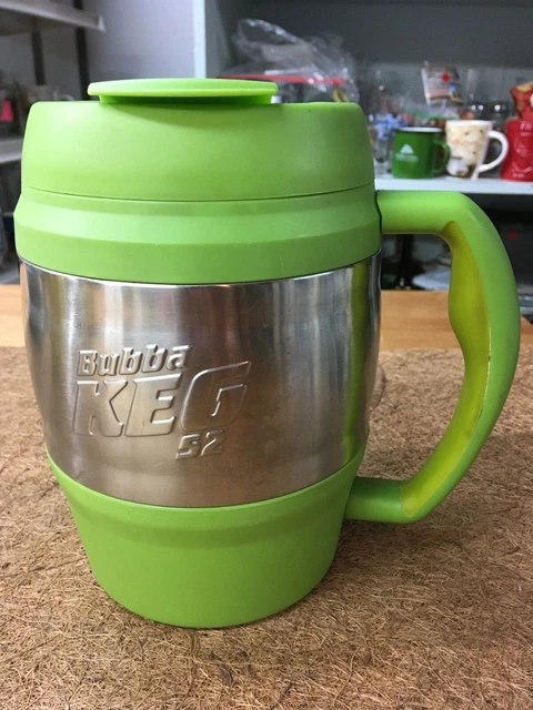 Bubba Keg 52 oz Insulated - HTF - "Lime Green" - Travel Mug - Preowned