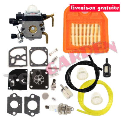 Kit Carburateur + Filtre à Air Pour Stihl HS81/86 - HURI - Compatible ZAMA C1Q-S225