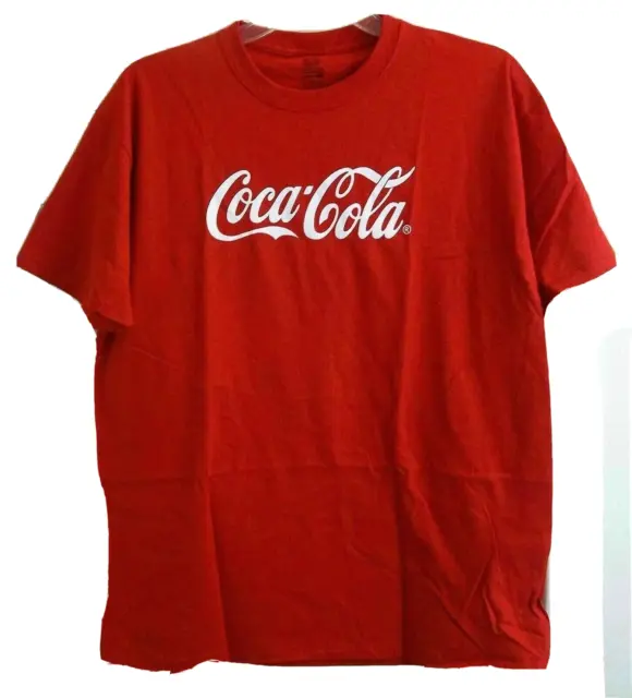 Coca-Cola Brand Logo T-Shirt Adult XL X-Large New w/o Tags