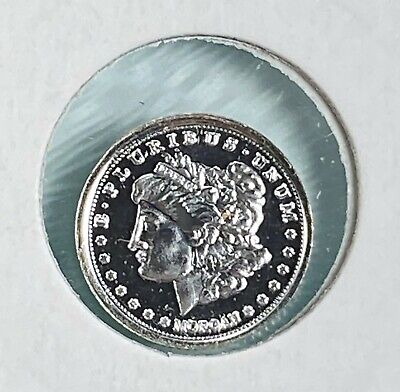Silver Art Coin * 1 Gram * .999 Silver Bullion * Morgan Liberty * Lot Of 3 Coins 3