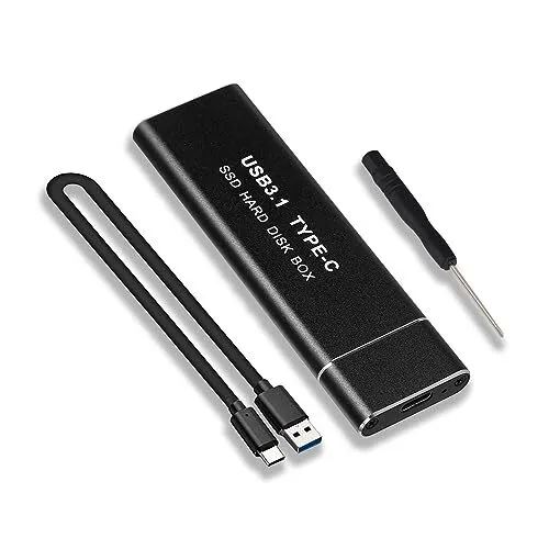 Boitier Disque Dur SSD USB3.1 TO M.2 NVMe SSD ENCLOSURE