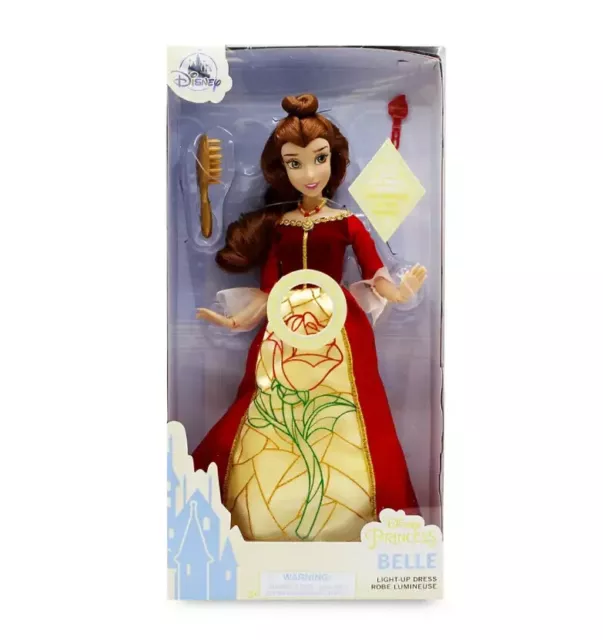 Disney Store Beauty & the Beast Belle Light-Up Premium Doll