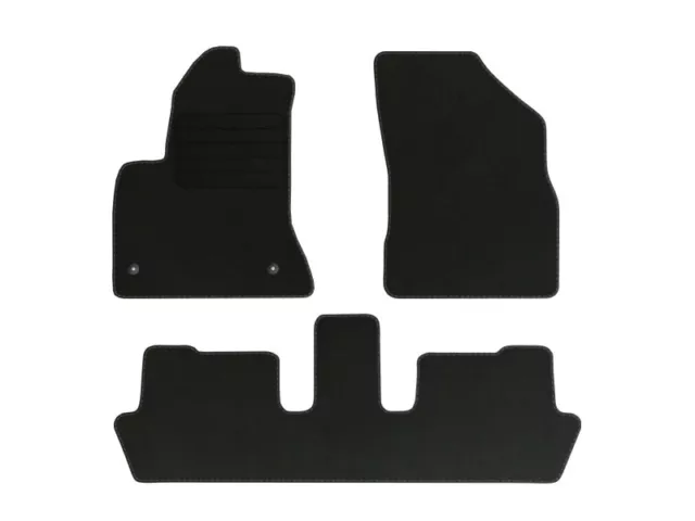 Velours Fußmatten für Citroen C4 Picasso I Bj. 2006 – 2012 Automatten STD 3-tlg.