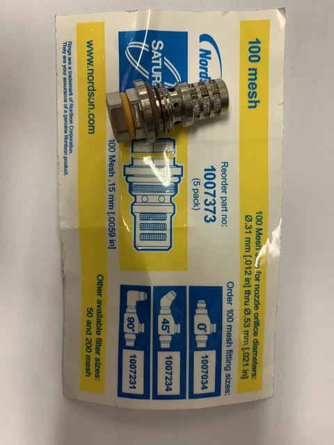 Nordson inserto per filtro 90 gradi 1007373 (5 pc)
