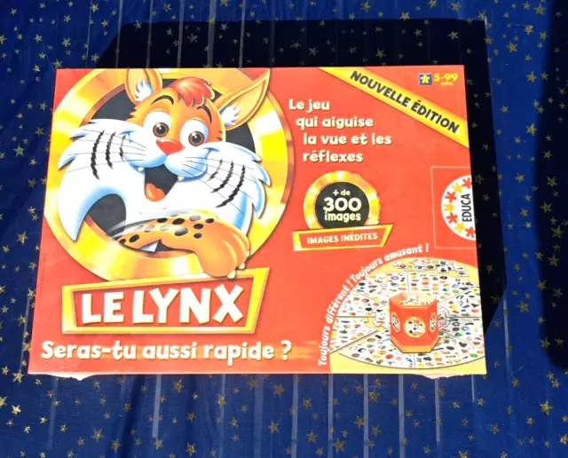 Educa - Jeux de société Le Lynx 500 Images. Jeu de Plateau édition  Anniversaire du Lynx pour